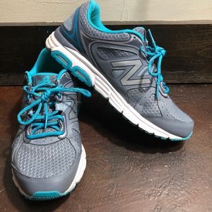 Balance W56lg6 Grayteal Running Shoe Sz 